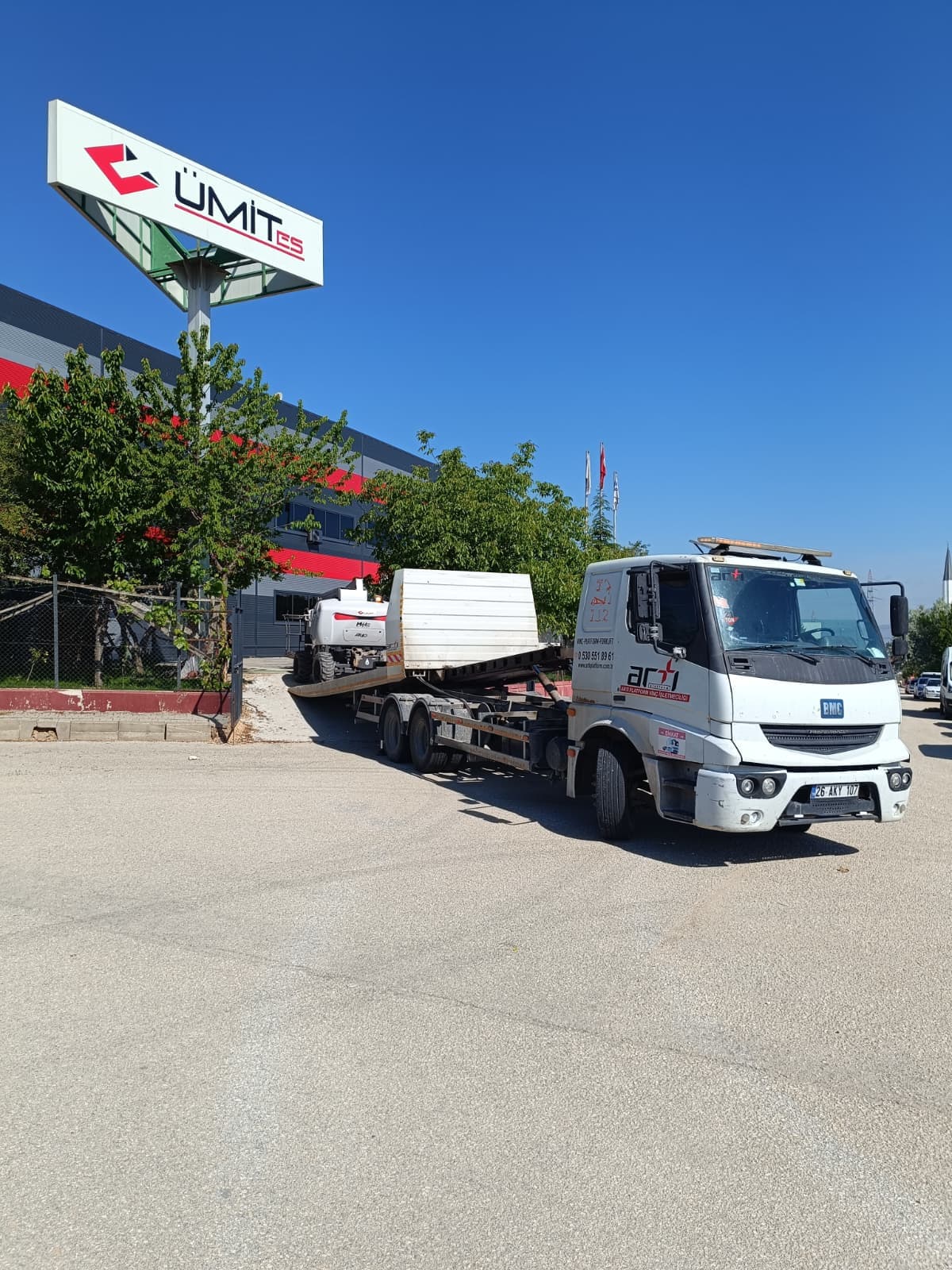 Platform teslimatı ve nakliye planlaması
